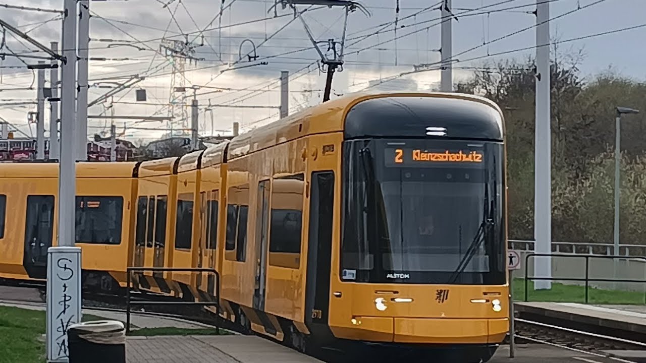 Tram Dresden (Germany) Special Line 20 Messe Gleisschleife - Gorbitz betribshof