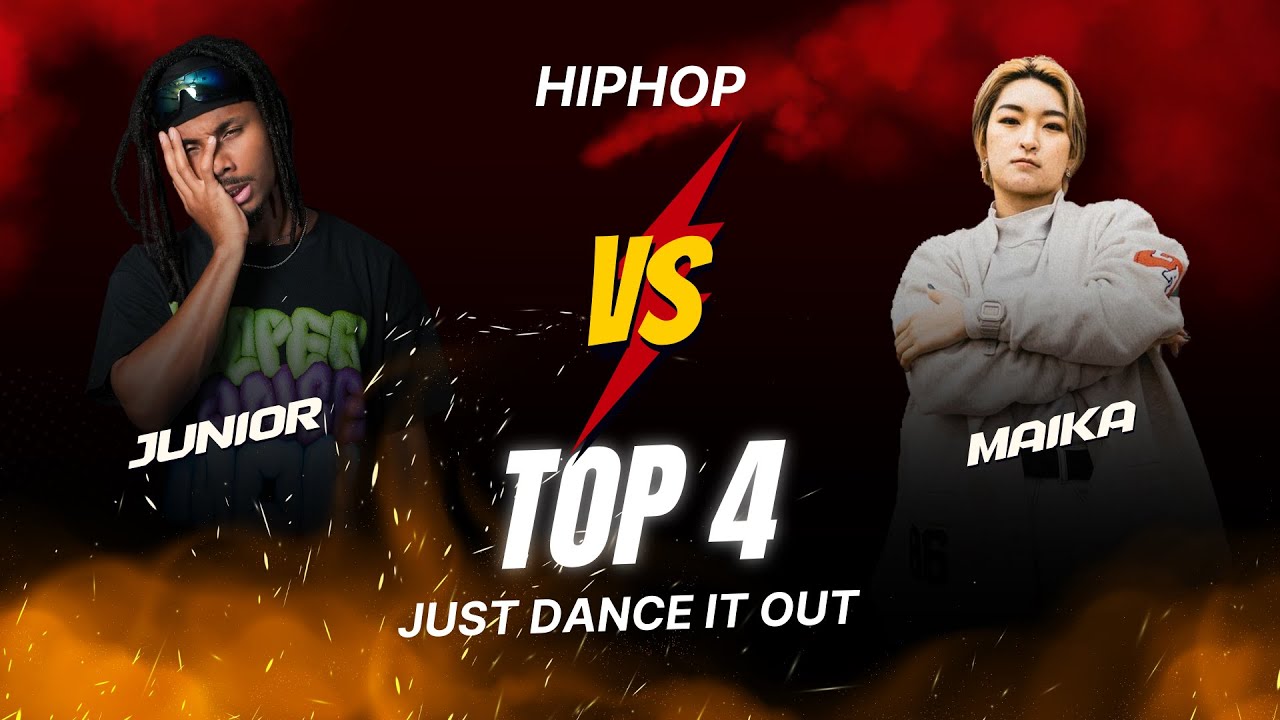 JUNIOR 🇫🇷 VS MAIKA 🇯🇵 / HIPHOP TOP 4 / JDIO 2024