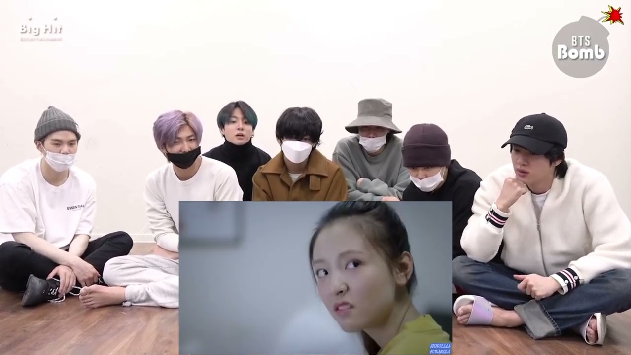 bts reaction kdrama
