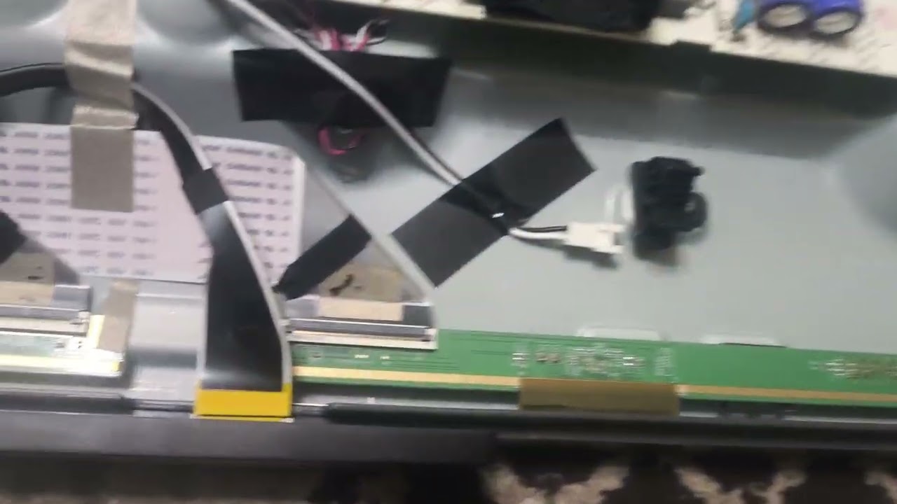 LVU550NDEL NO PICTURE VGH VGL (REMOVE LC1 LC2, CKV1.....CKV7)