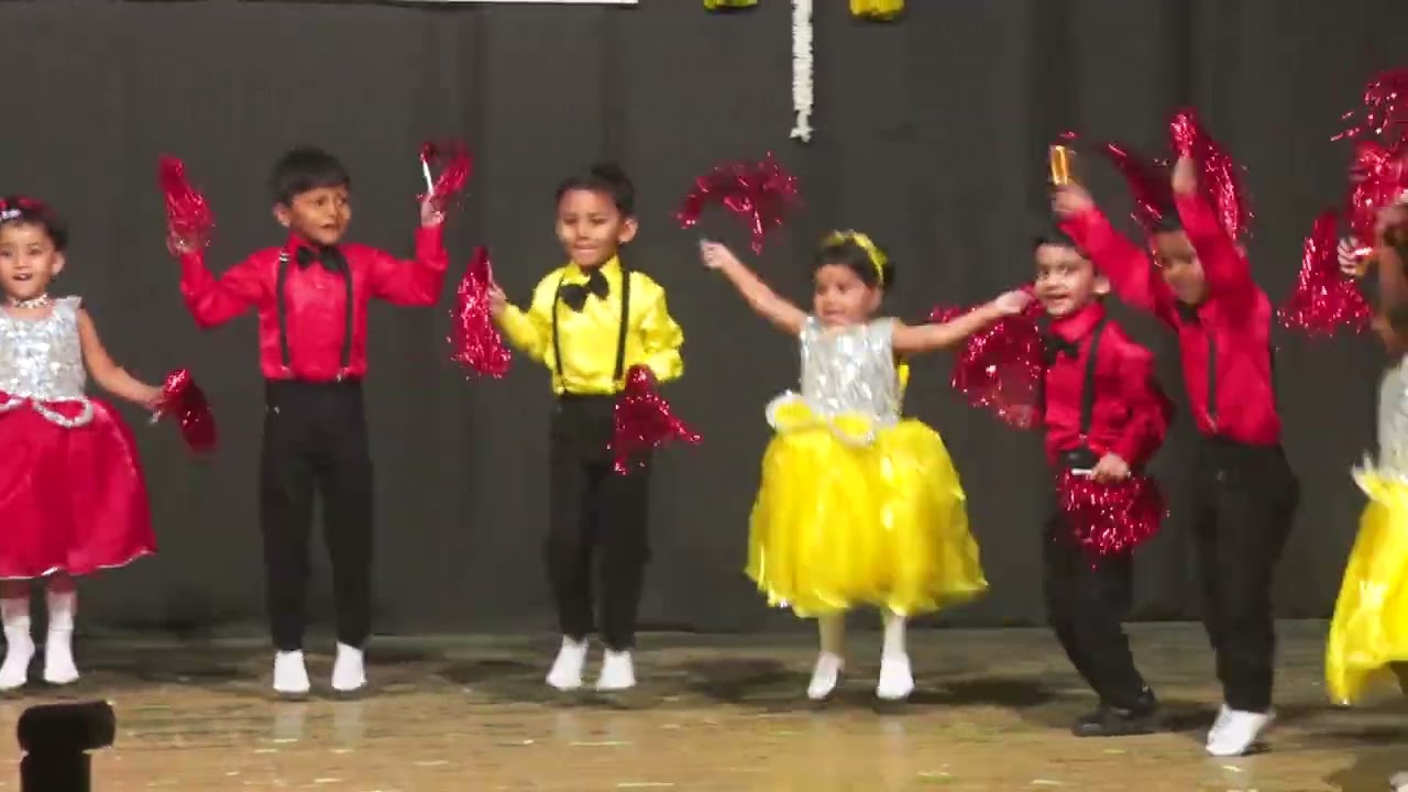 Waka Waka Dance by nursery class students in Annual Function