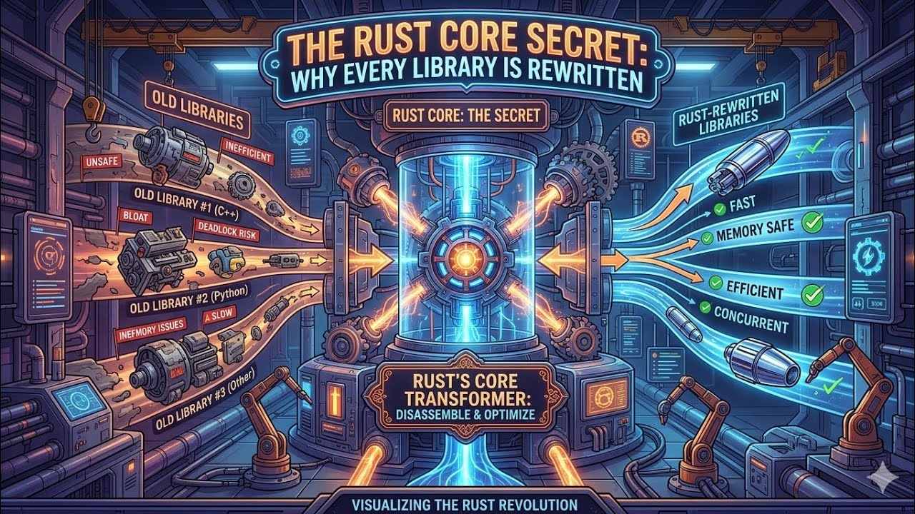 The Rust Core Secret: Why Every Library is Rewritten
