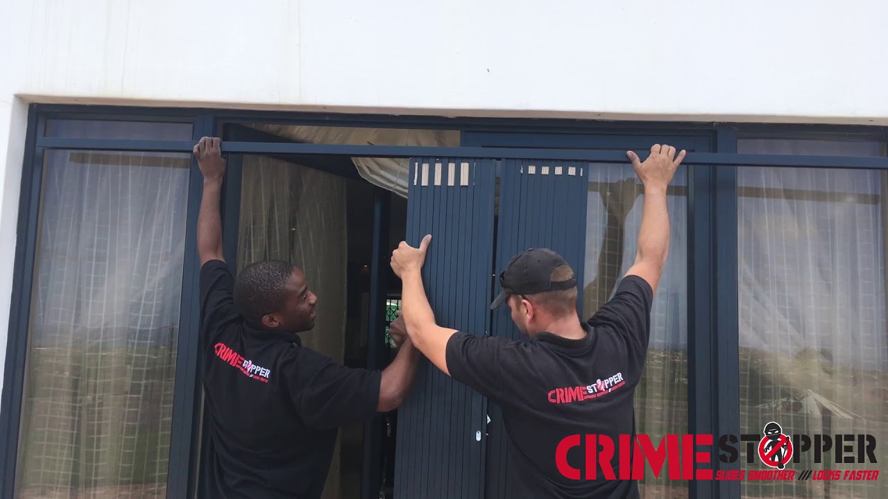 How to Install a Retractable SU 20 Security Gate