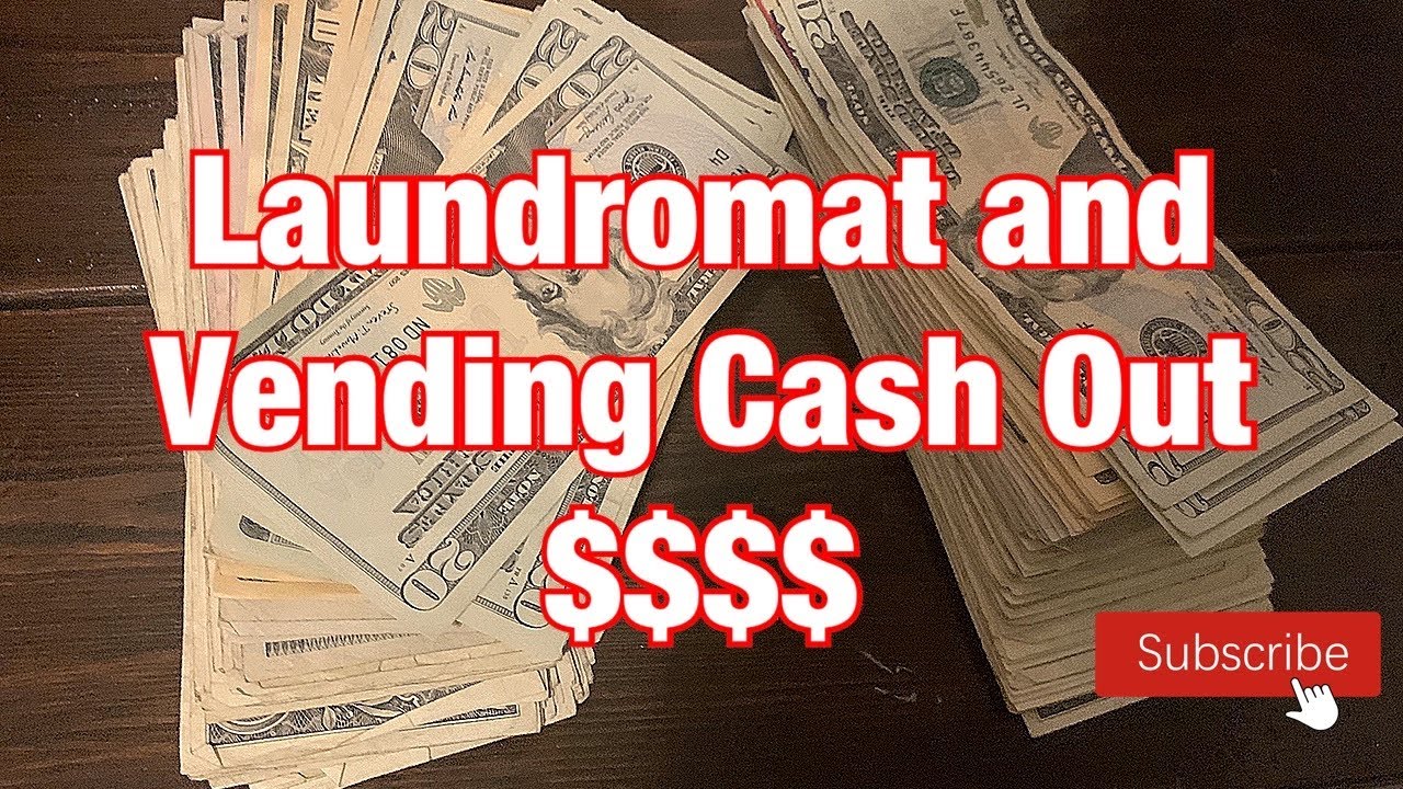Laundromat Quarter Collection And Vending Cash Out