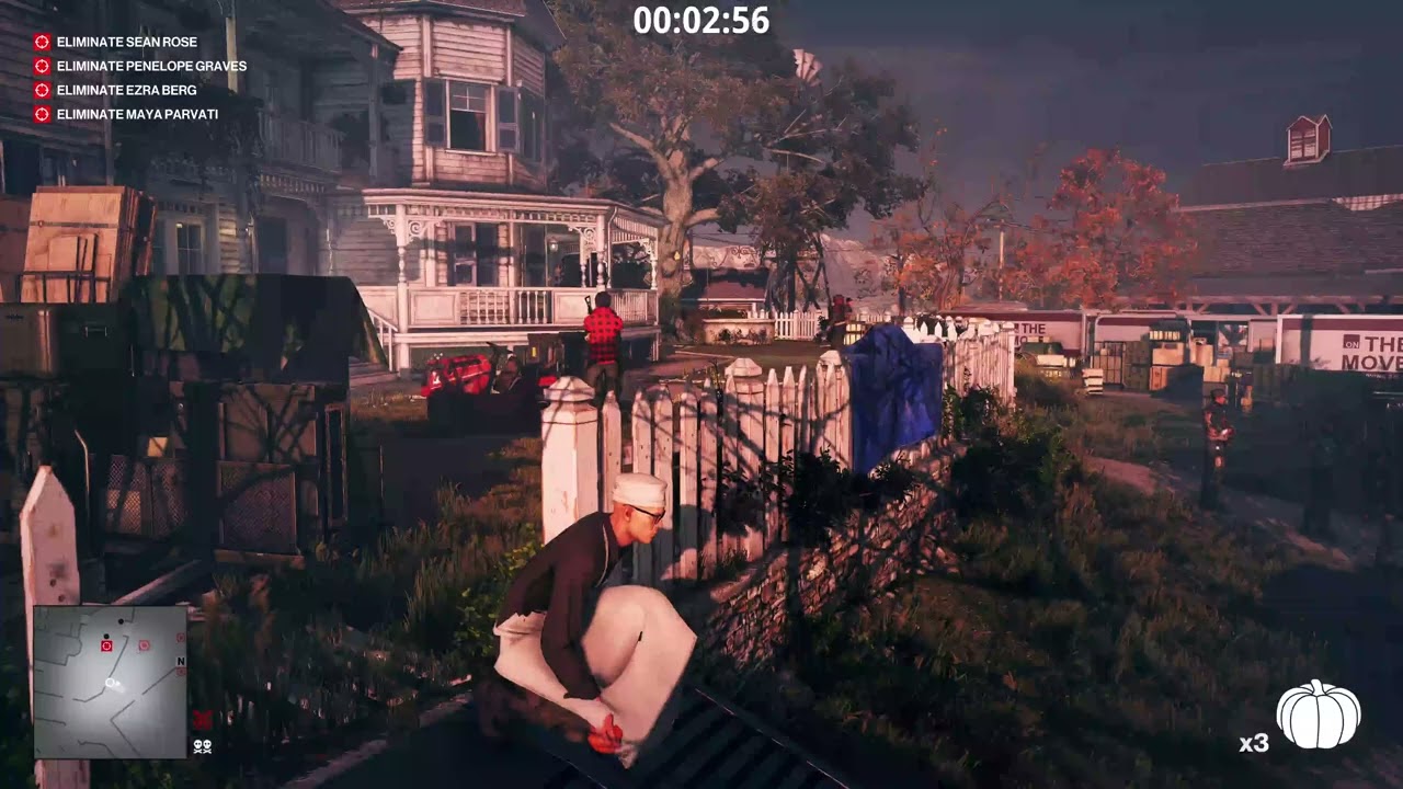 Hitman WOA Right in the pie hole Challenge