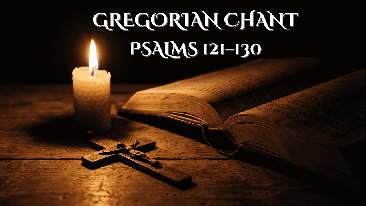 Psalms 121–130 | Monastic Gregorian Chant | Night Prayer