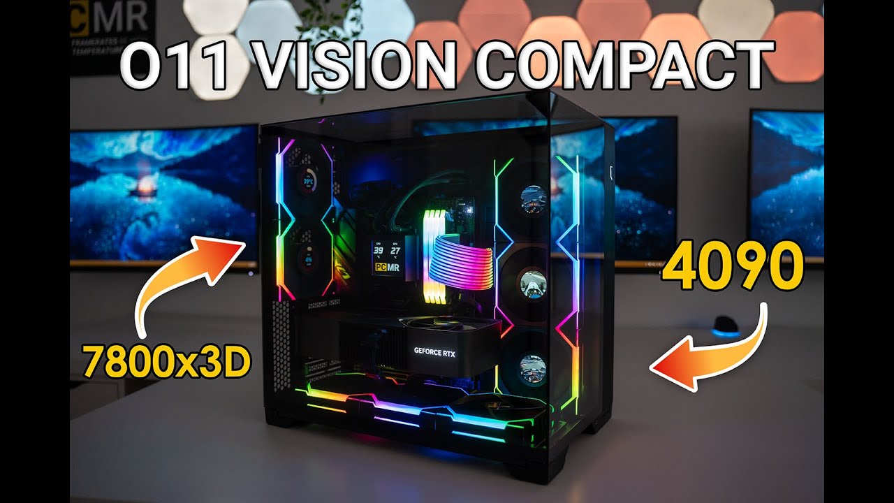 The Lian Li O11 Vision Compact, PCMR collab case - Let's build the best gaming PC in 2024!