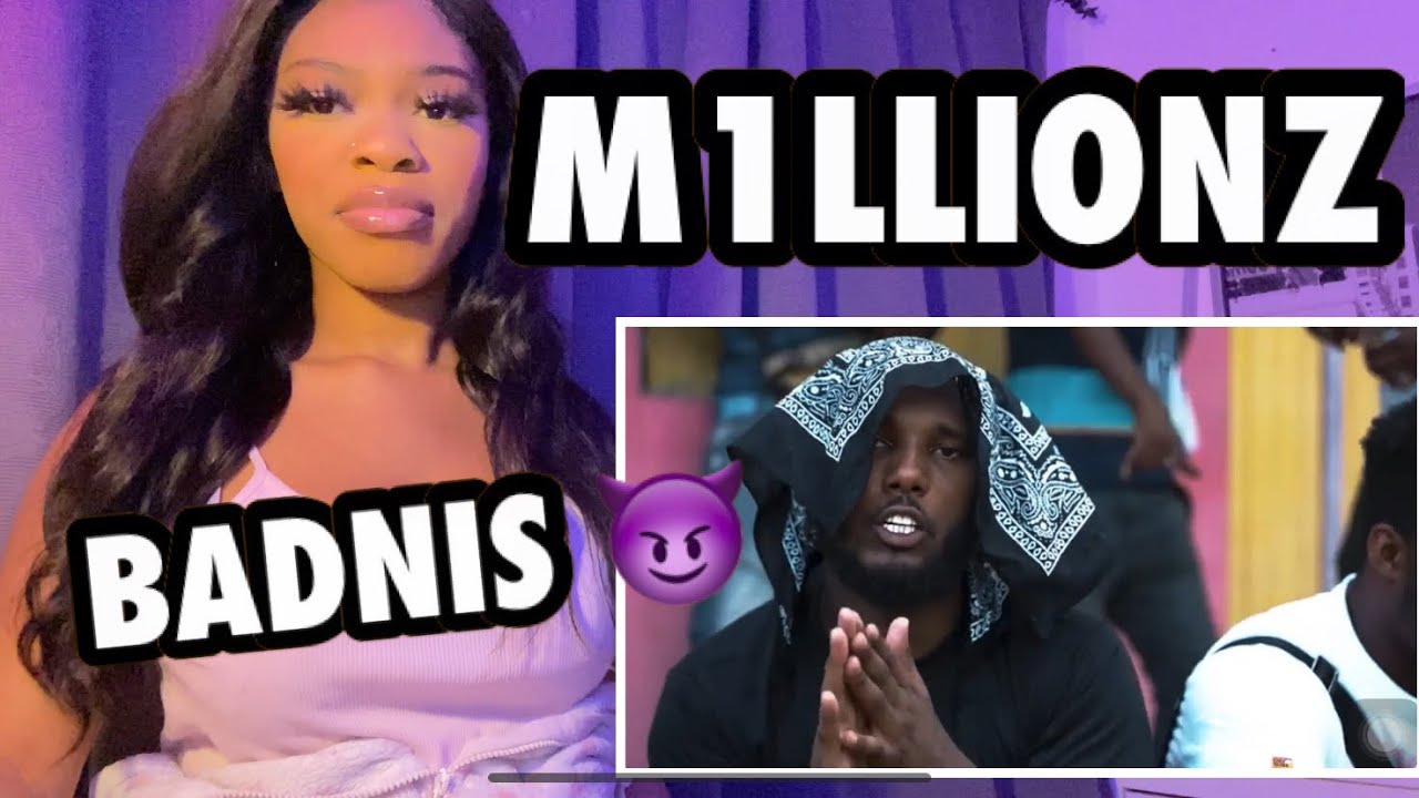 M1LLIONZ - BADNIS 😈 | German Girl Reaction