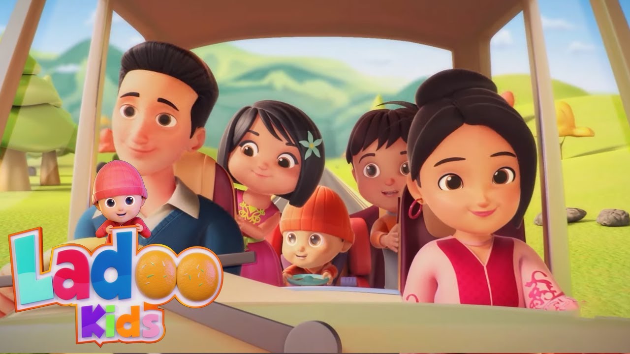 Abbu Laye Motor Car | Papa Laye Motor Car | Gaadi Ke Mazedaar Geet | Ladoo Kids | Nursery Rhymes