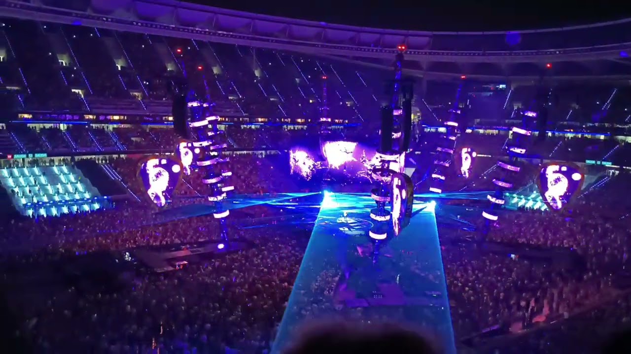 Bab Habits de Ed Sheeran. Madrid 30 de mayo de 2025. Estadio Metropolitano.