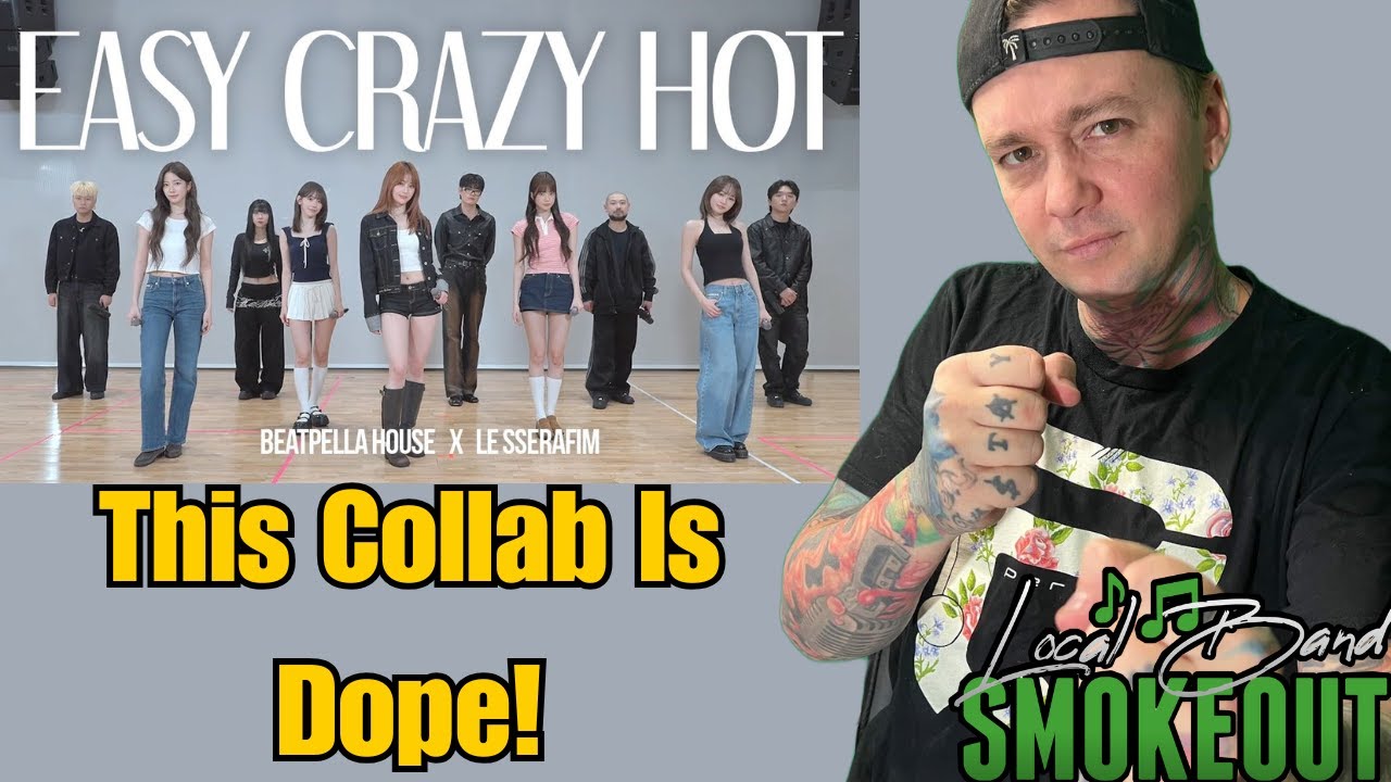 Beatpella House & Le Sserafim - Easy Crazy Hot ( Reaction ) BEATBOX REMIX