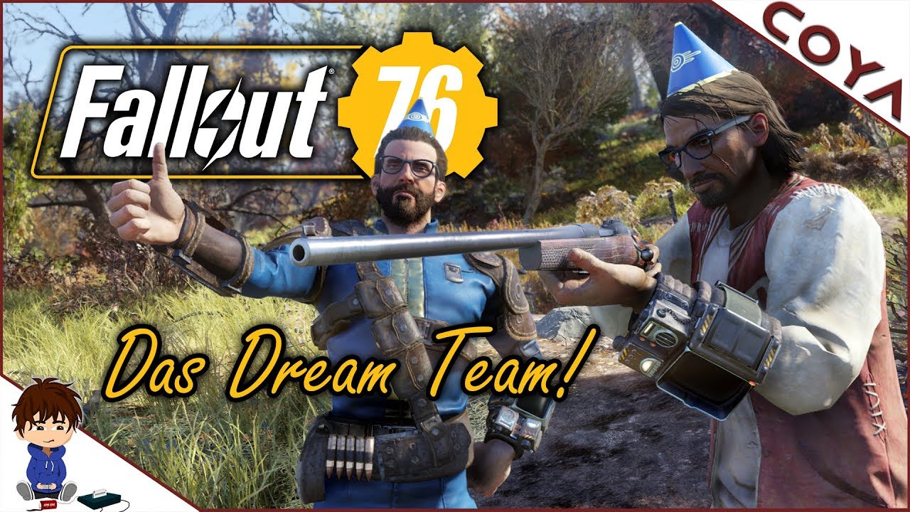 FALLOUT 76 &bull; Das DREAM-TEAM! &bull; Gameplay Deutsch, German - Beta
