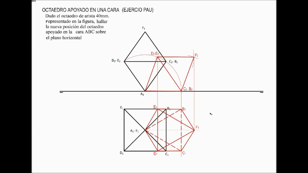 11- OCTAEDRO APOYADO EN UNA CARA (2), PAU