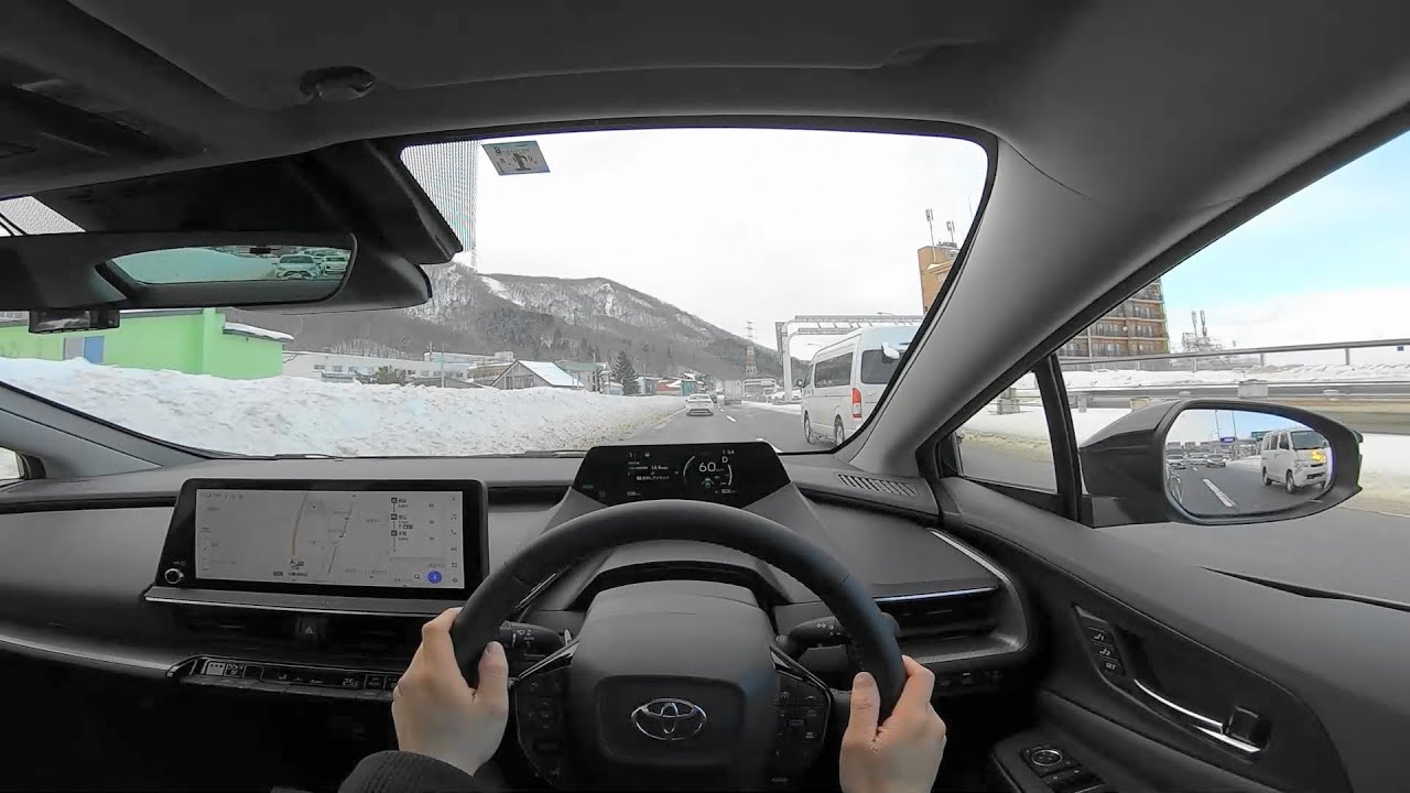 【Test Drive】2023 New TOYOTA PRIUS 2.0L HYBRID E-Four - POV Drive