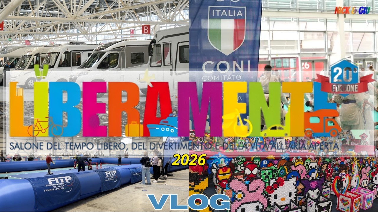 LIBERAMENTE 2026 - tra Sport, Figurine e Elettronica! *Vlog* 🤩
