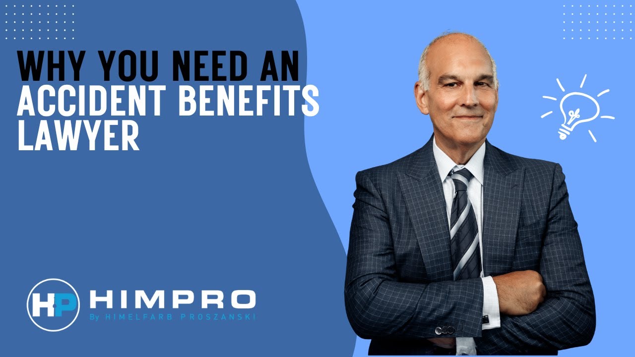Why You Need an Accident Benefits Lawyer