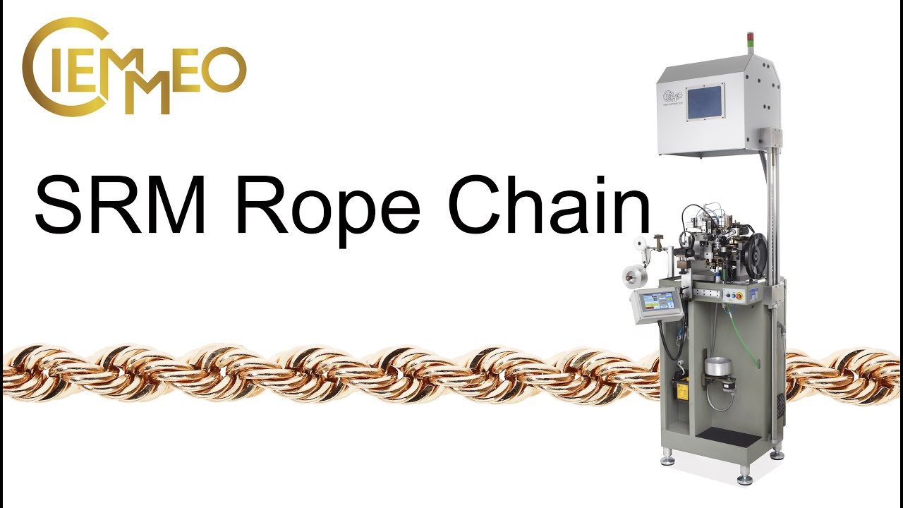 Ciemmeo  SRM - Automatic wire to chain - Rope Chain machine