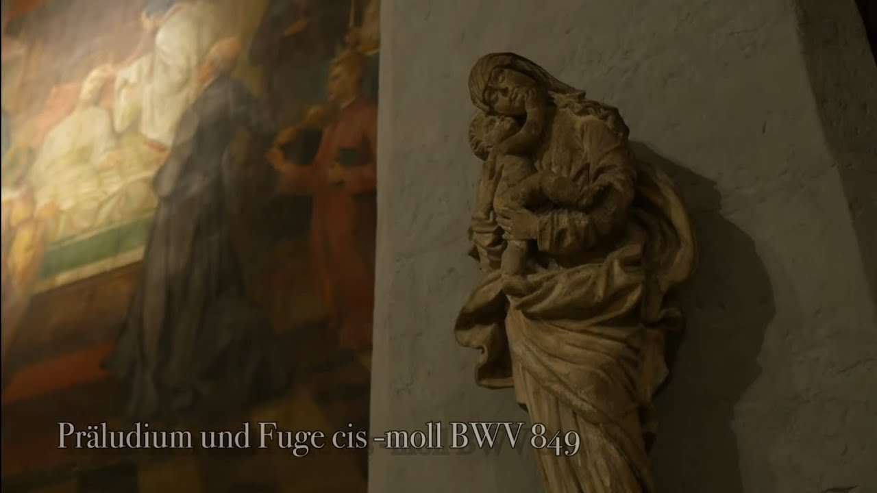 J.S.Bach Prelude and Fugue in c sharp minor (cis-moll) WTC 1 BWV 849 Accordion - Savva Zihs