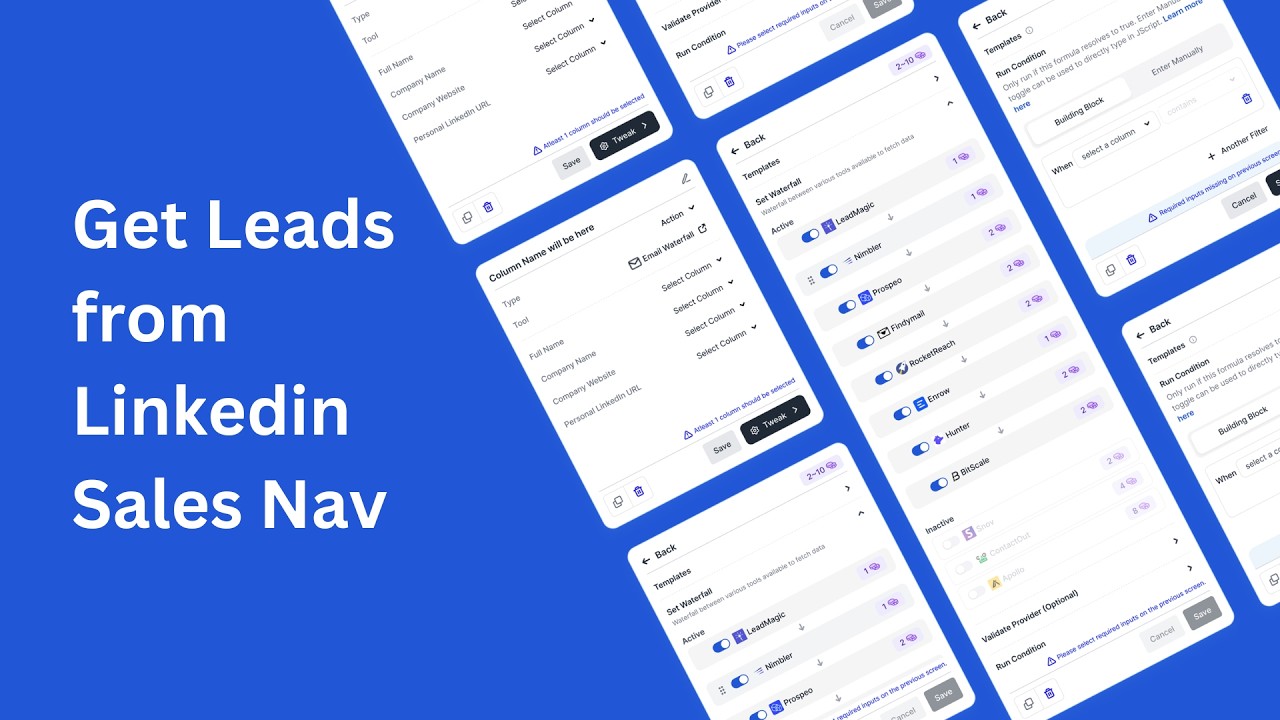 Import Data from Salesnav on Bitscale
