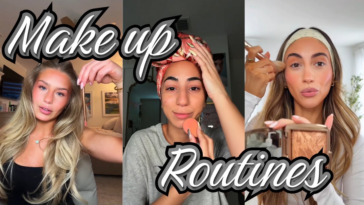 Подборка вариантов макияжа ✨ GRWM (собираемся вместе), мягкий гламур и сияние