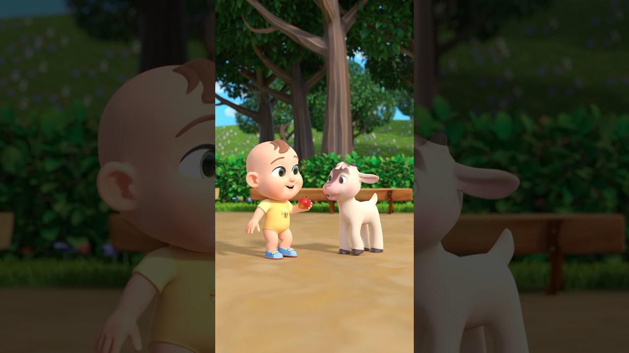 Baby Lala is sharing his food with Farm Animals | Good Manners for kids