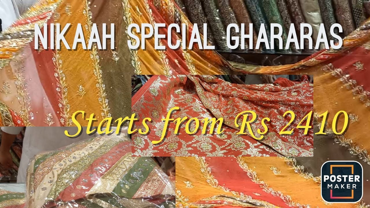 @BhaiyajiSONS Nikaah Special Gharara || zaroor dekhen