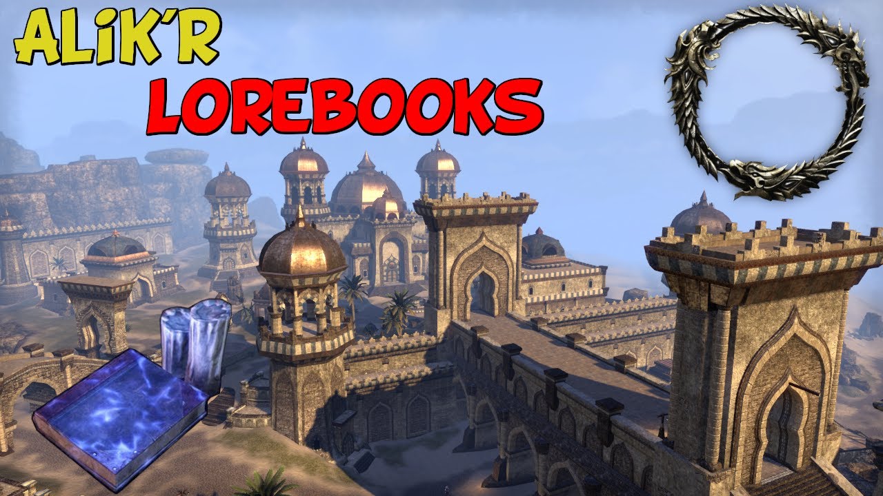 ESO | Alik'r Lorebooks