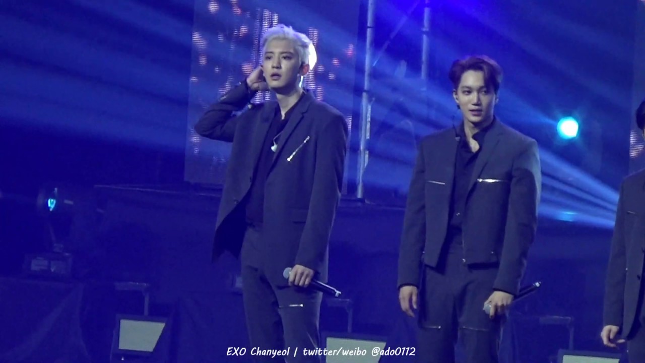 190706 Smile on my face (EXO Chanyeol 찬열 focus with Kai) @ SBS concert in HK