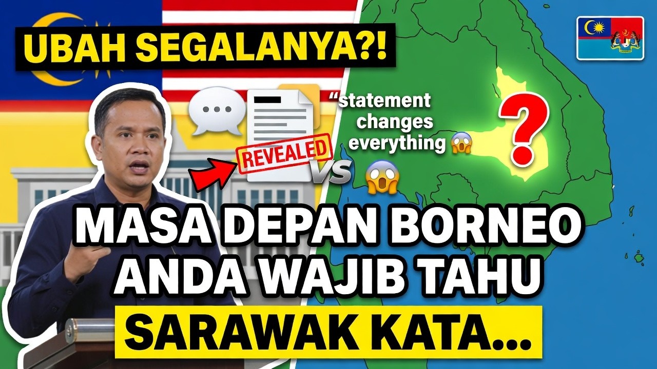 Kenyataan Pemimpin Sarawak Yang Mengubah Segalanya Tentang Masa Depan Borneo - Anda Wajib Tahu