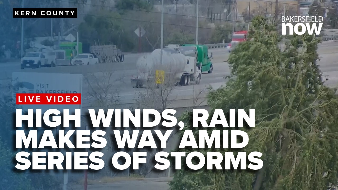 High winds, rain makes way into Kern County amid winter storms