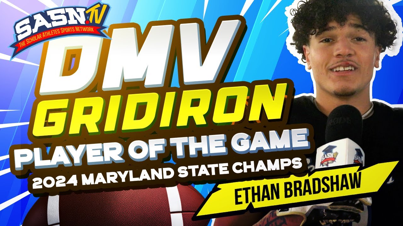 Decatur's Ethan Bradshaw Interview | MPSSAA 2024 Maryland State Championship Highlights