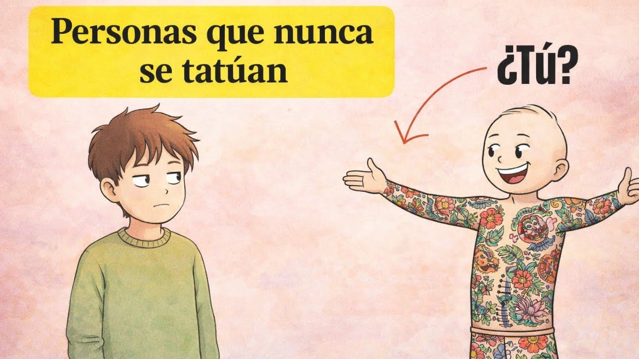 Psicología de las personas que nunca se tatúan