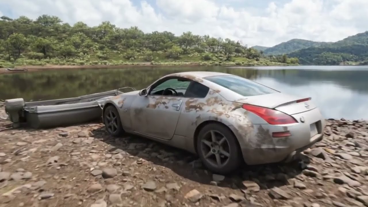 Rebuilding Nissan Fairlady 350Z 800HP - Forza Horizon 5 | Logitech G923 gameplay