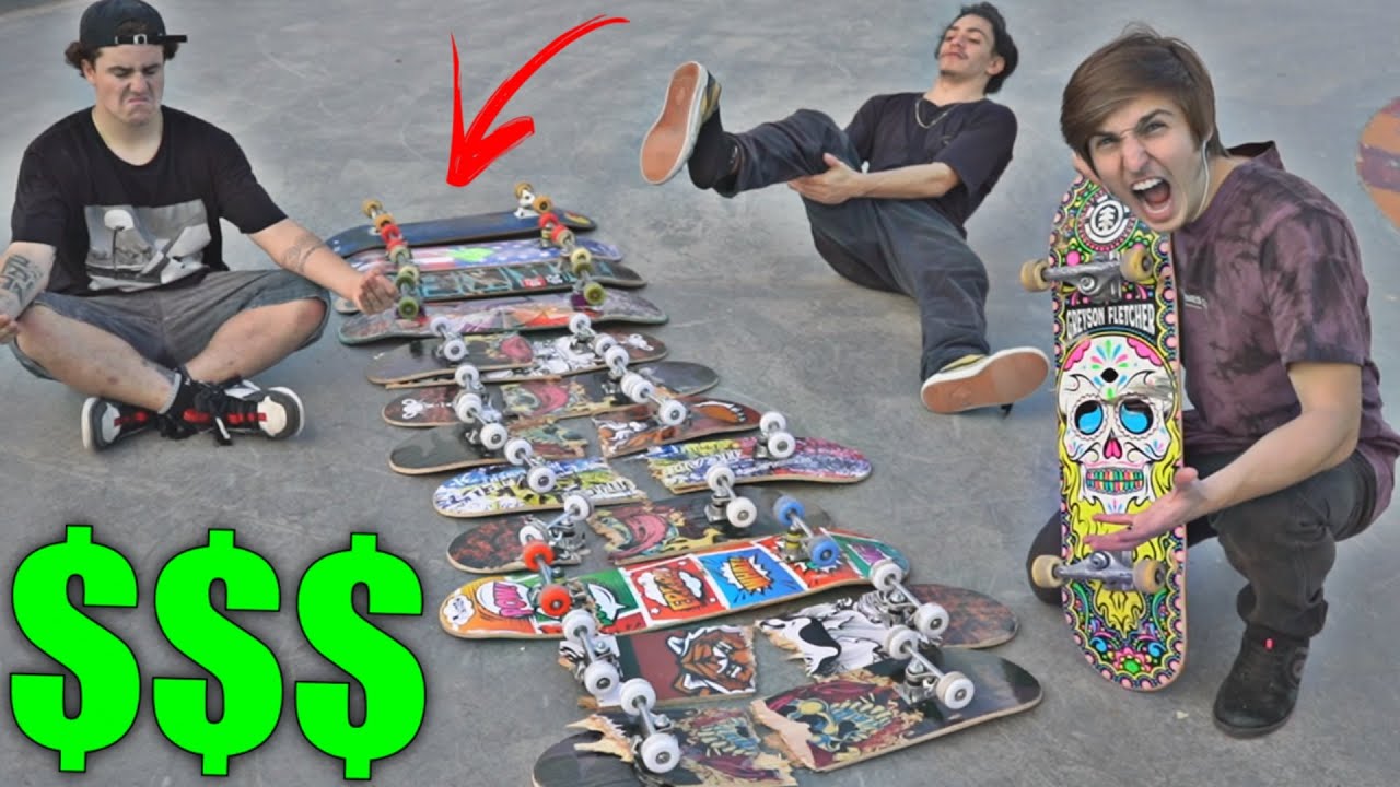 1 SKATISTA vs 10 SKATES