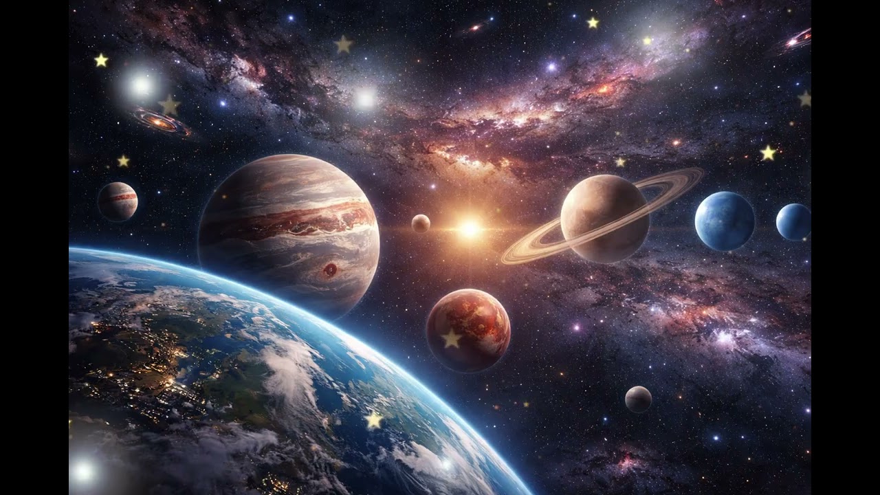 432Hz Frequency ✨ Universal Healing | Relax Your Mind & Body | Cosmic View | Space Window