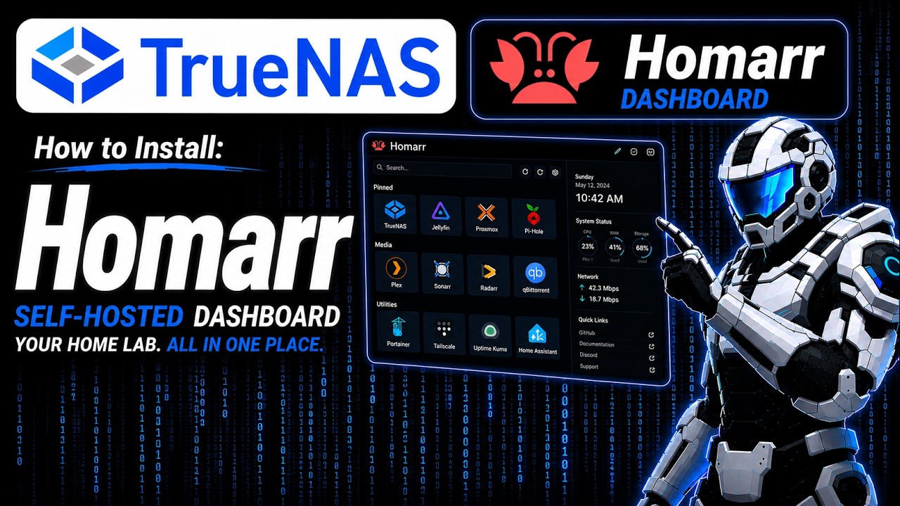 TrueNAS Scale: How to Install Homarr Dashboard