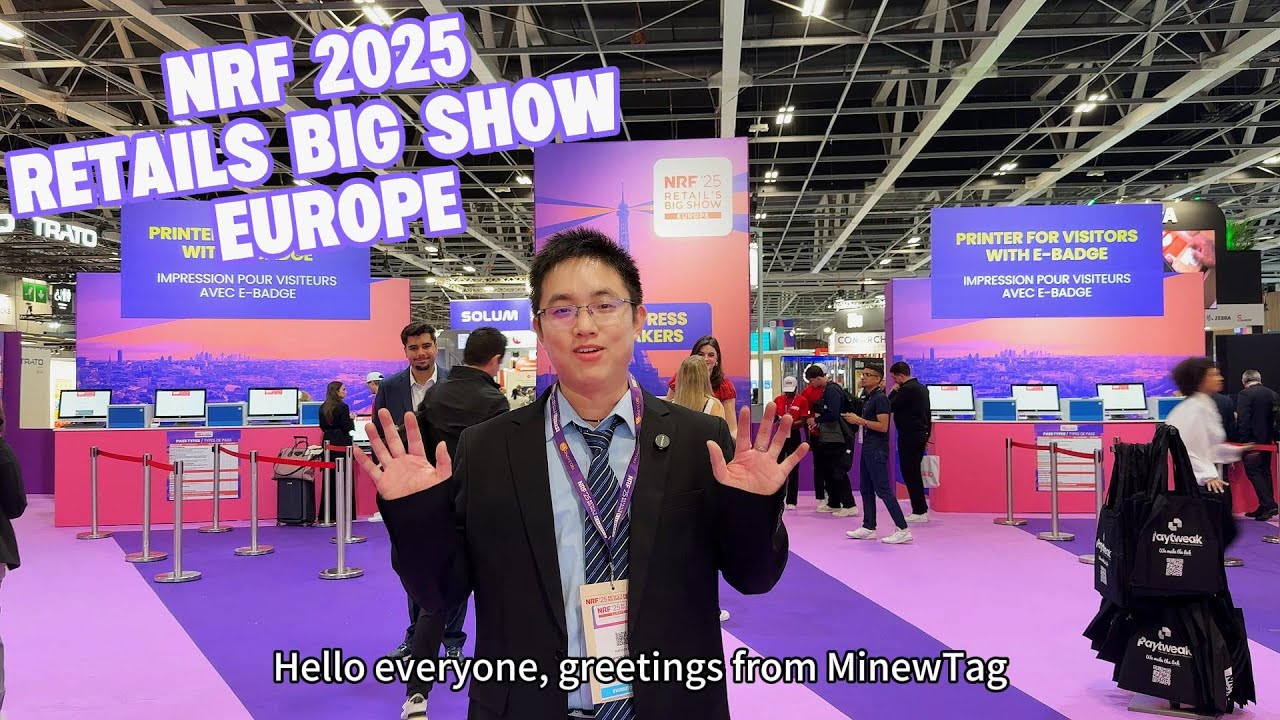 MinewTag Showcases Latest Solution at NRF Retail's Big Show in Paris