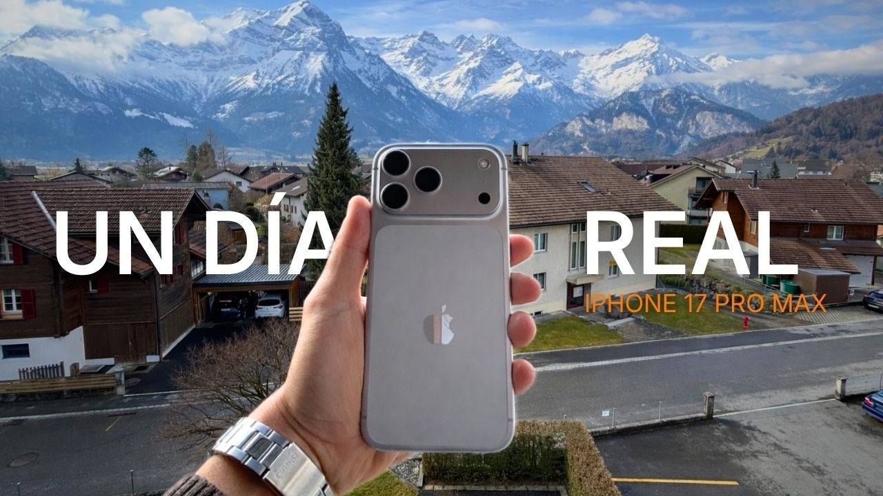 Un día real con el iPhone 17 Pro Max | Batería, cámara y productividad
