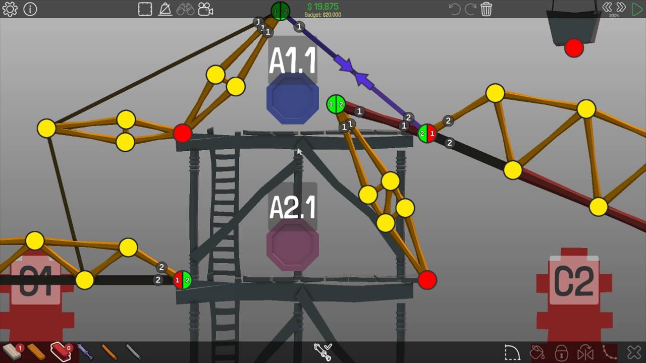 Poly Bridge 3 Solutions [ OFF & ON 2-15]