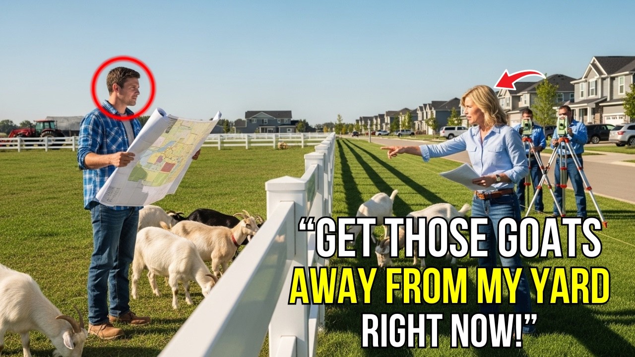 HOA Karen Complained About My Goats Grazing Near Her Yard She Didn’t Know I Own Her Yard Too