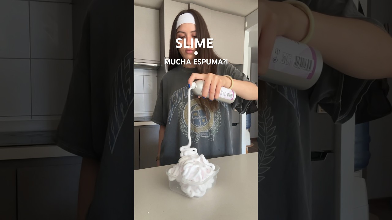SLIME + MUCHA ESPUMA?!?!😰