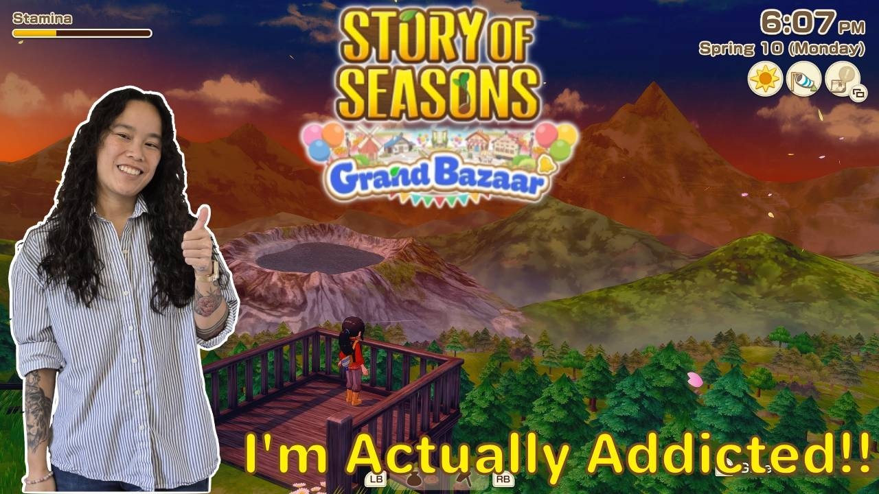 I May or May Not Be Completely Addicted to Story of Seasons: Grand Bazaar 👀