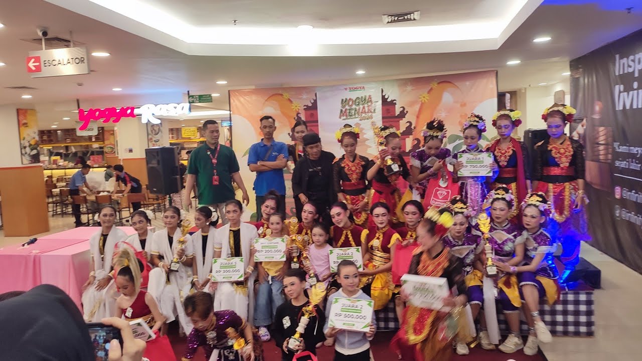 Detik pengumuman juara 1