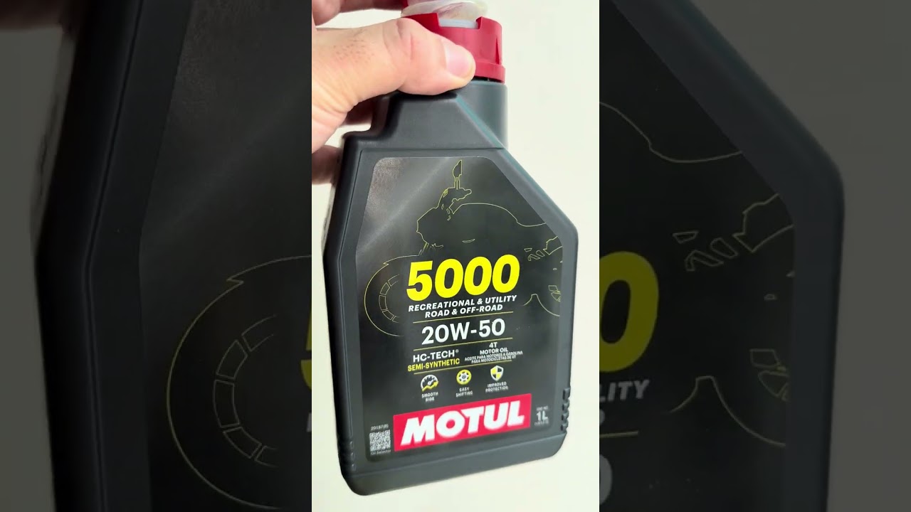Cambio de aceite MOTUL 5000 Semi Sintético a la 200Z 