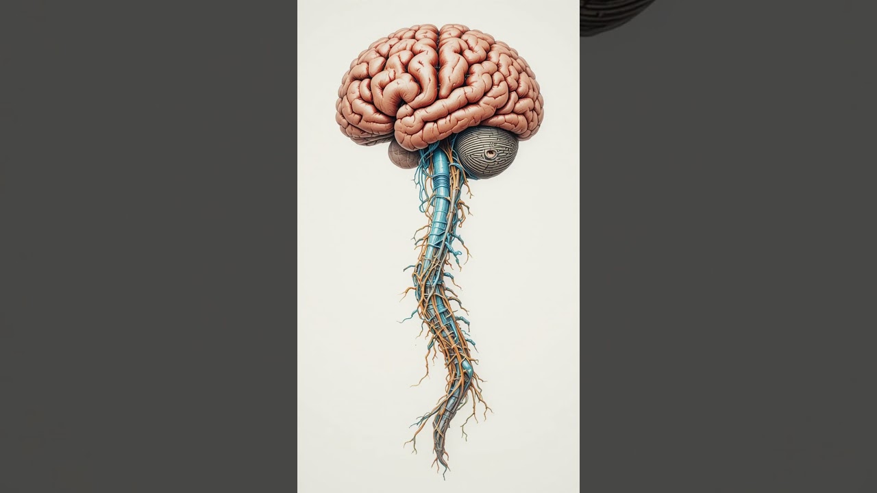 🧠 As&iacute; funciona tu cerebro y m&eacute;dula espinal ⚡ | Central Nervous System
