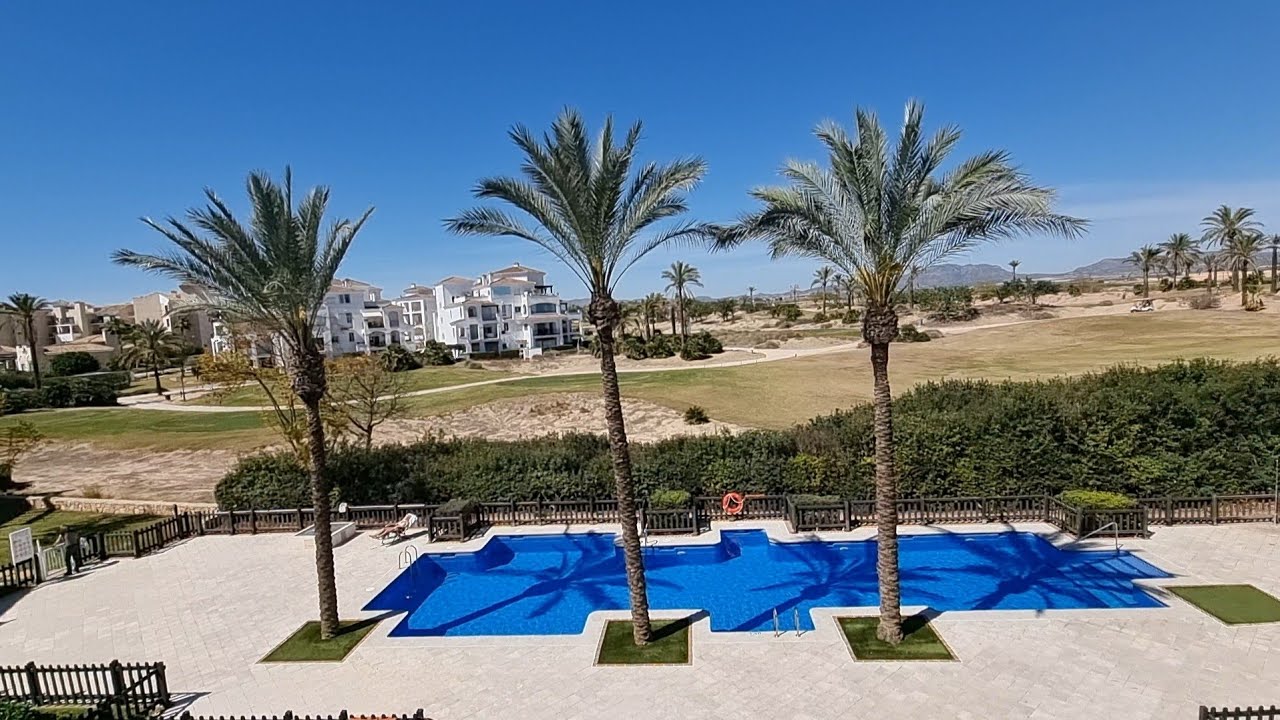 La Torre Golf Resort 2 Bed apt with beaut dual terrace views..big kitch full furn full AC 104,995€