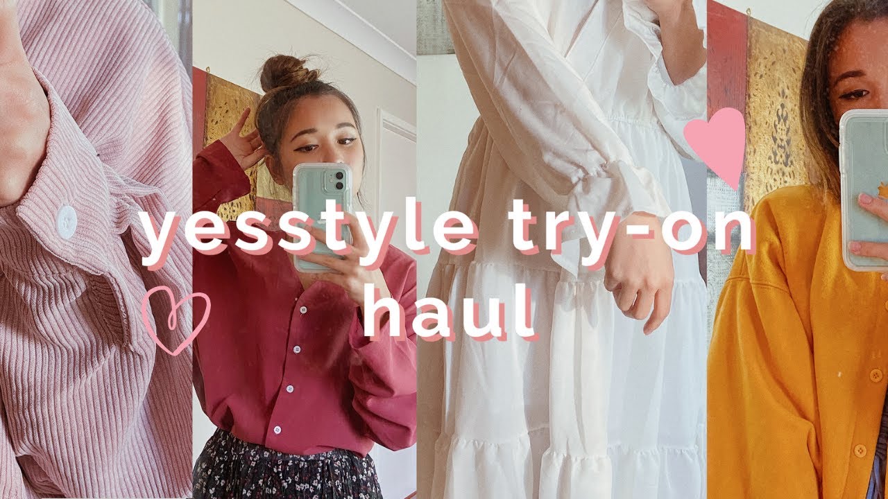 spent $400 on yesstyle (im poor now) 💰| Fashion Haul & Try-on