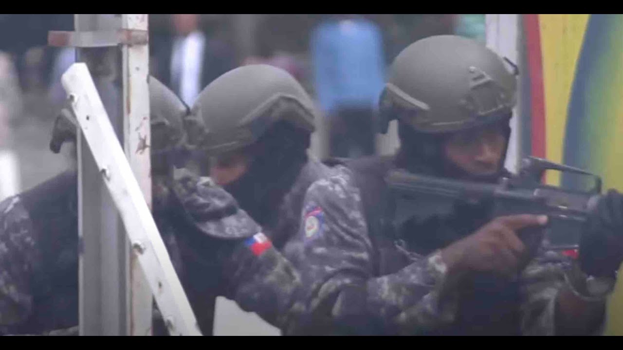 Unity & Strength: Haitian National Police's 22nd Anniversary with President Jovenel Moïse In Haiti