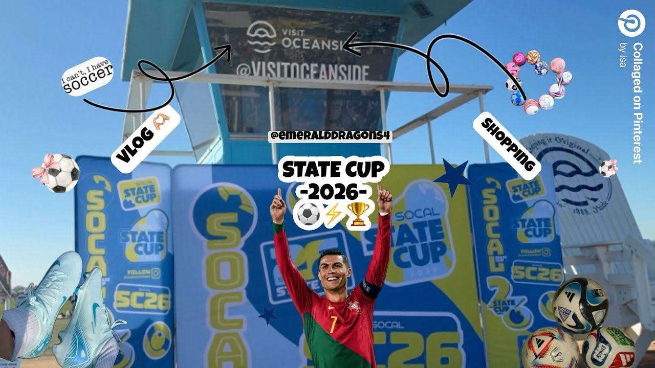 STATE CUP VLOG ⚽️| vlog #1 | shopping & more!| 