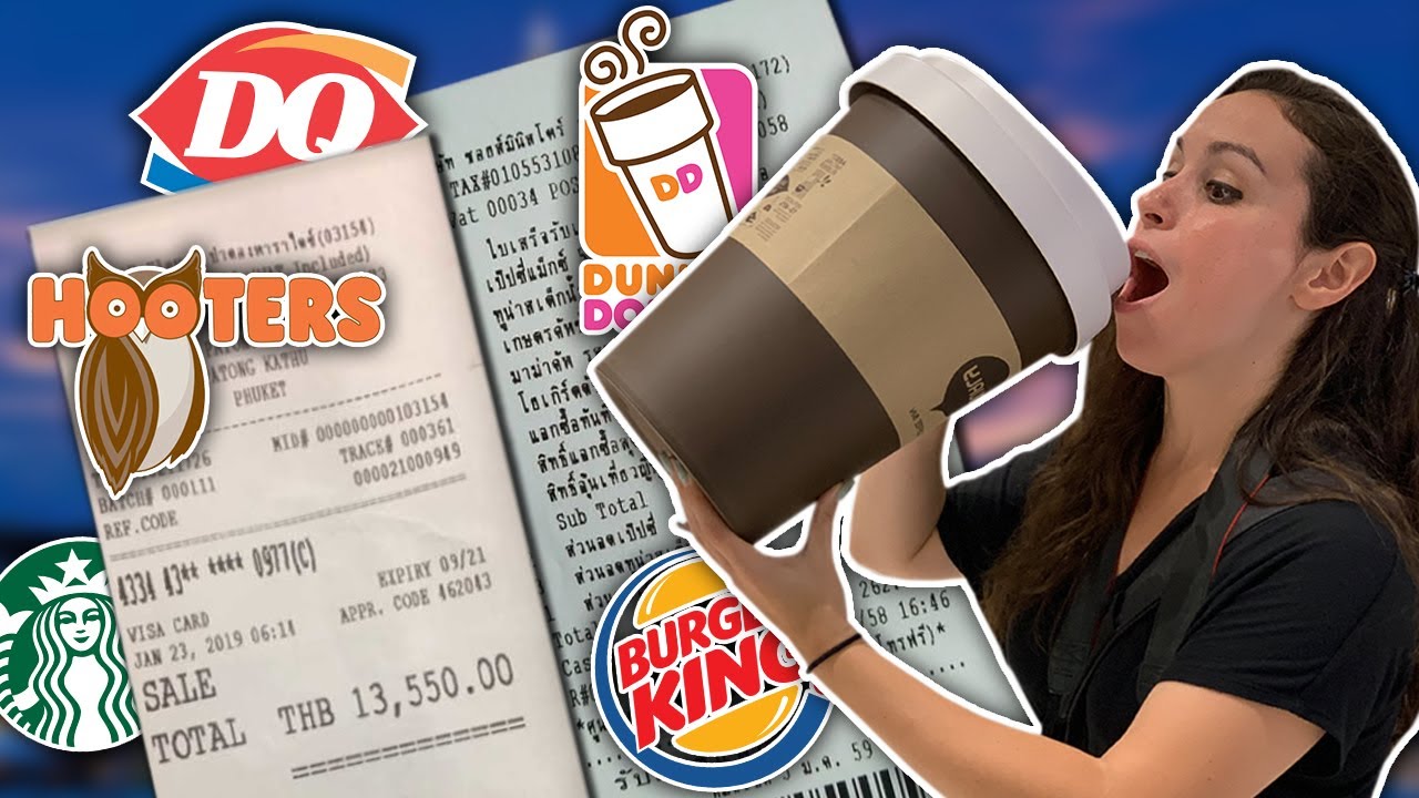 Letting The Person In Front of Us DECIDE What We Eat for 24 HOURS | Thailand Challenge